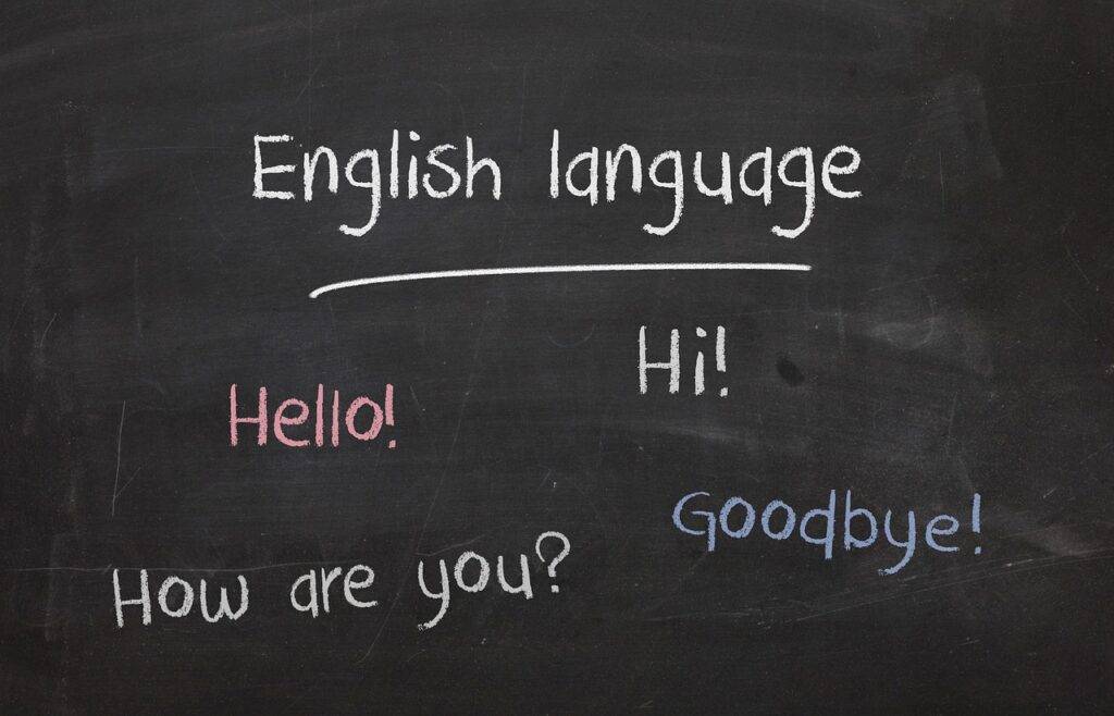 Anglais: Apprentissage personnalisé tableau noir avec vocabulaire