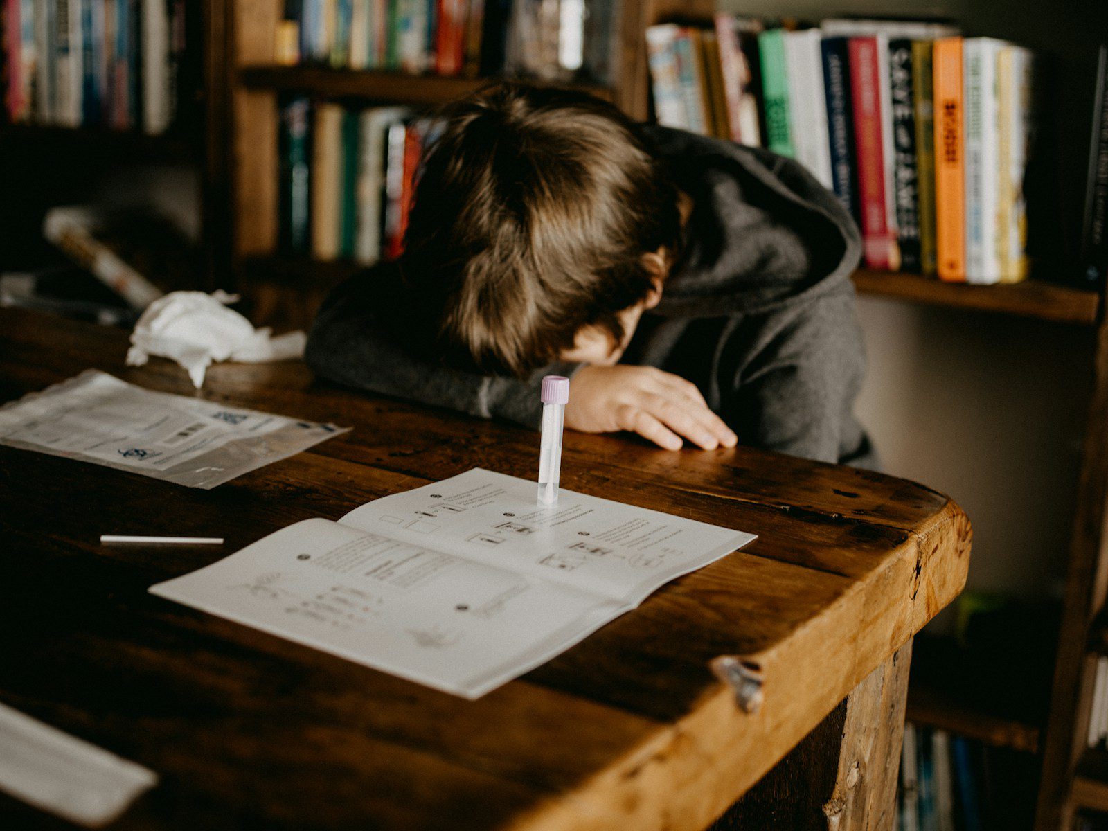 La frustration d'un devoir en retard